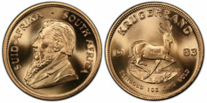 1983 South Africa 1oz Gold Krugerrand - Comp