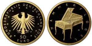 2019-D Germany 50 Euro, Musical Instruments, Fortepiano - Comp